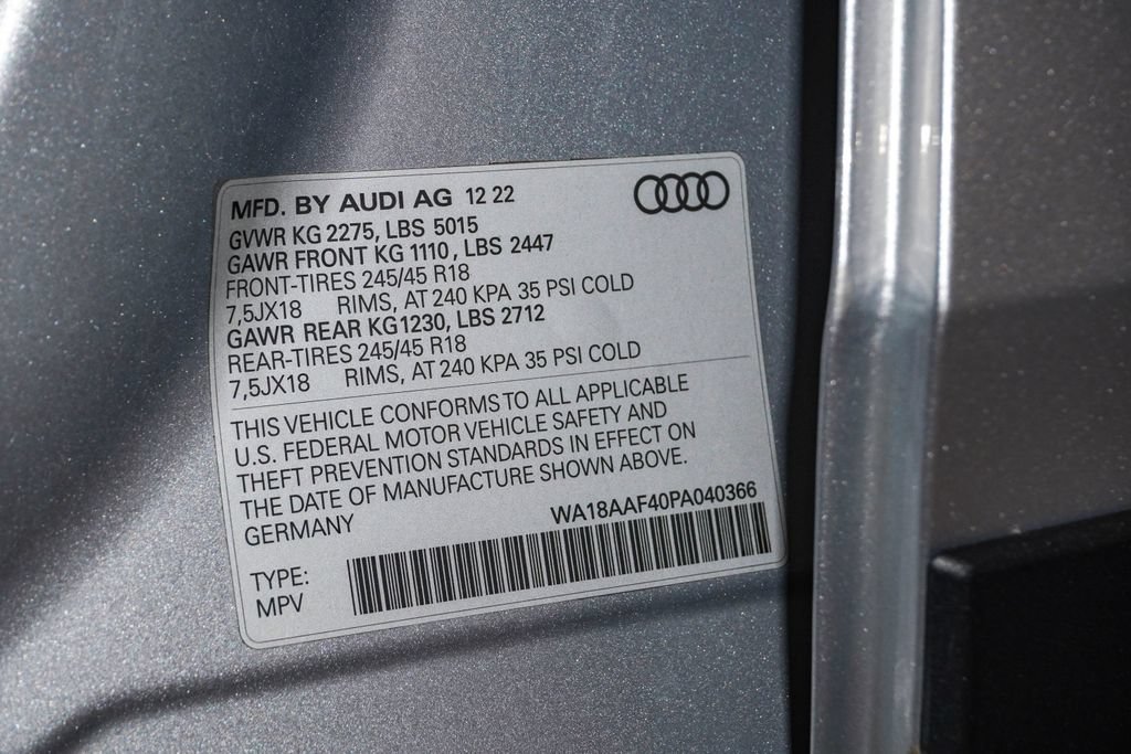 Used 2023 Audi A4 2.0T allroad Premium Plus AWD/4WD image 30