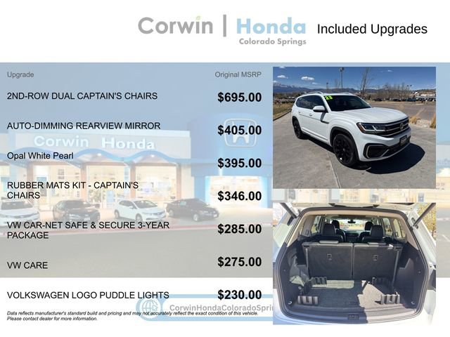 Used 2023 Volkswagen Atlas SEL Premium AWD/4WD image 4