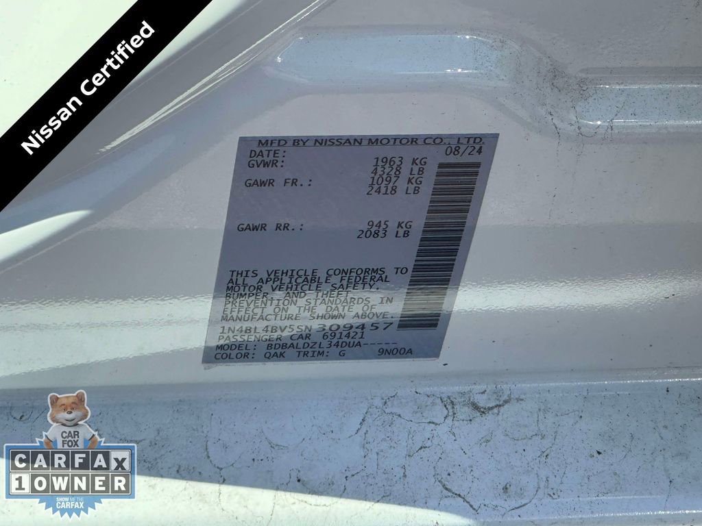 Certified 2025 Nissan Altima 2.5 S image 21