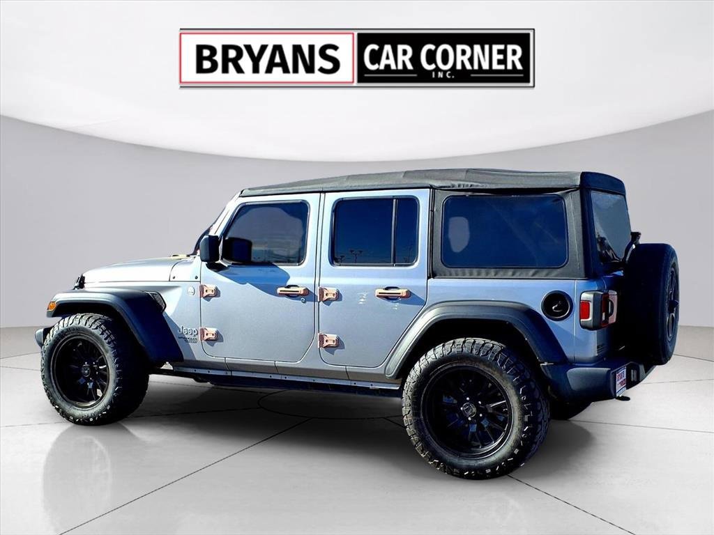 Used 2021 Jeep Wrangler Unlimited Sport image 3