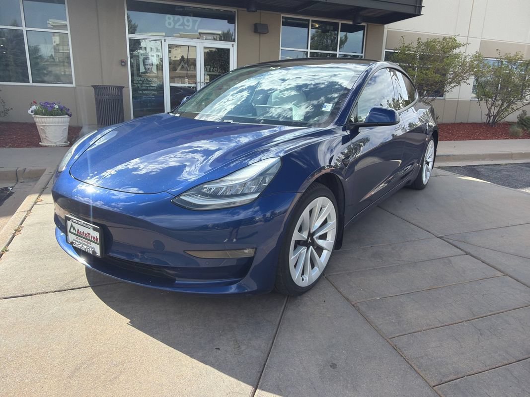 Used 2021 Tesla Model 3 Long Range AWD/4WD image 2