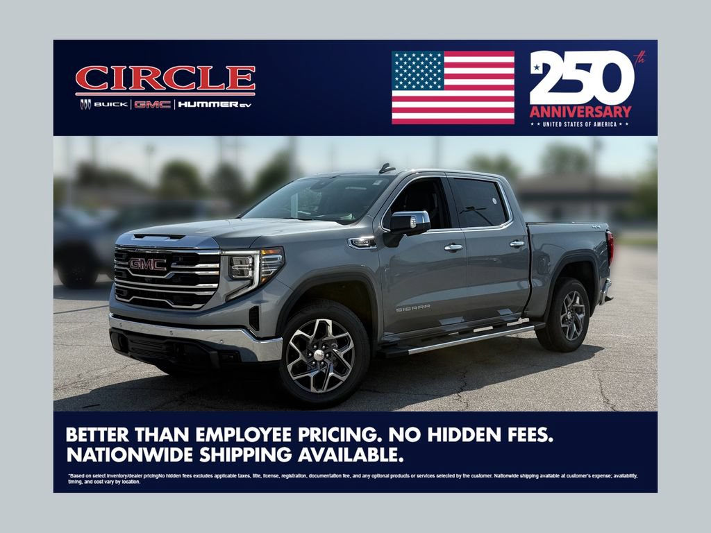 New 2026 GMC Sierra 1500 SLT w/ SLT Premium Plus Package AWD/4WD 360° Tour