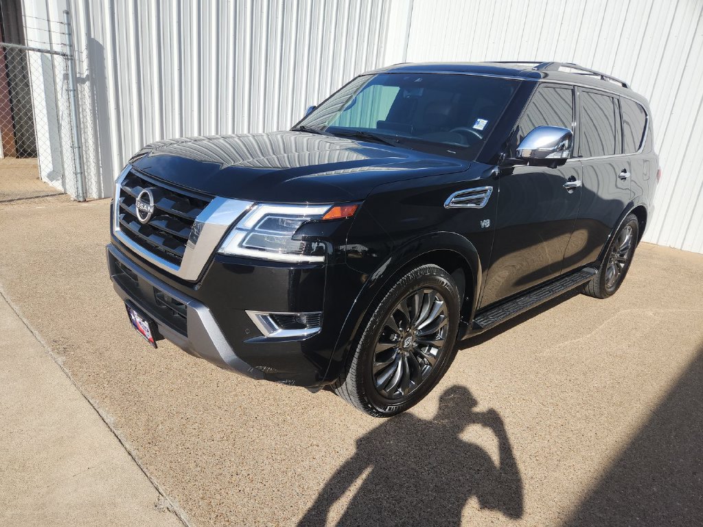 Used 2022 Nissan Armada Platinum w/ Captain's Chairs Package RWD image 4