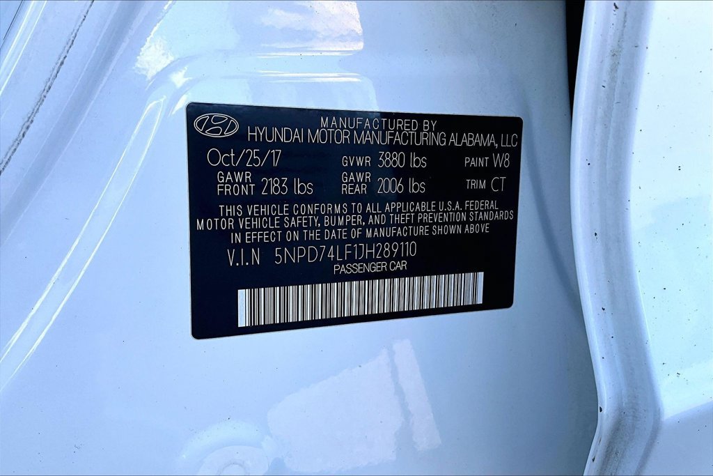 Used 2018 Hyundai Elantra SE FWD image 19
