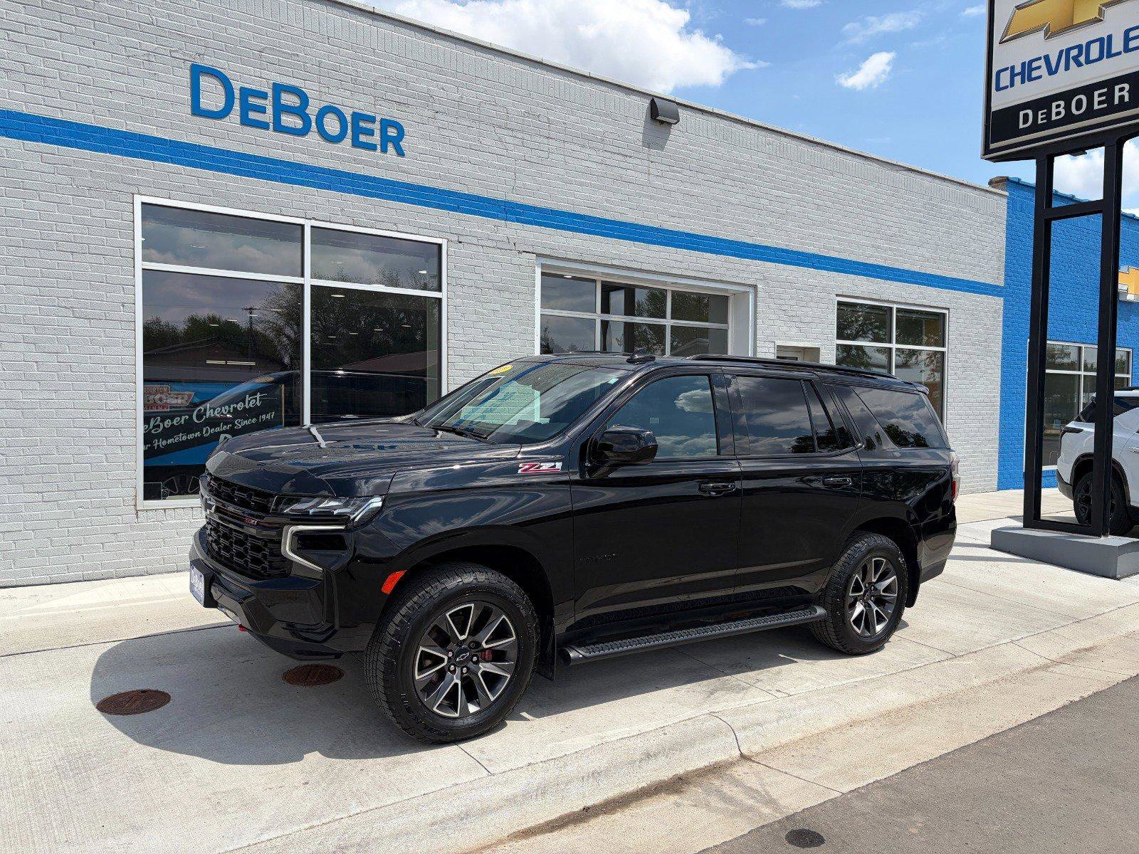 Used 2021 Chevrolet Tahoe Z71 w/ Rear Media and Nav Package AWD/4WD image 1