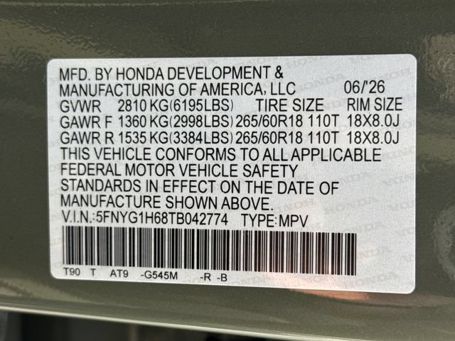 Used 2026 Honda Pilot TrailSport image 18