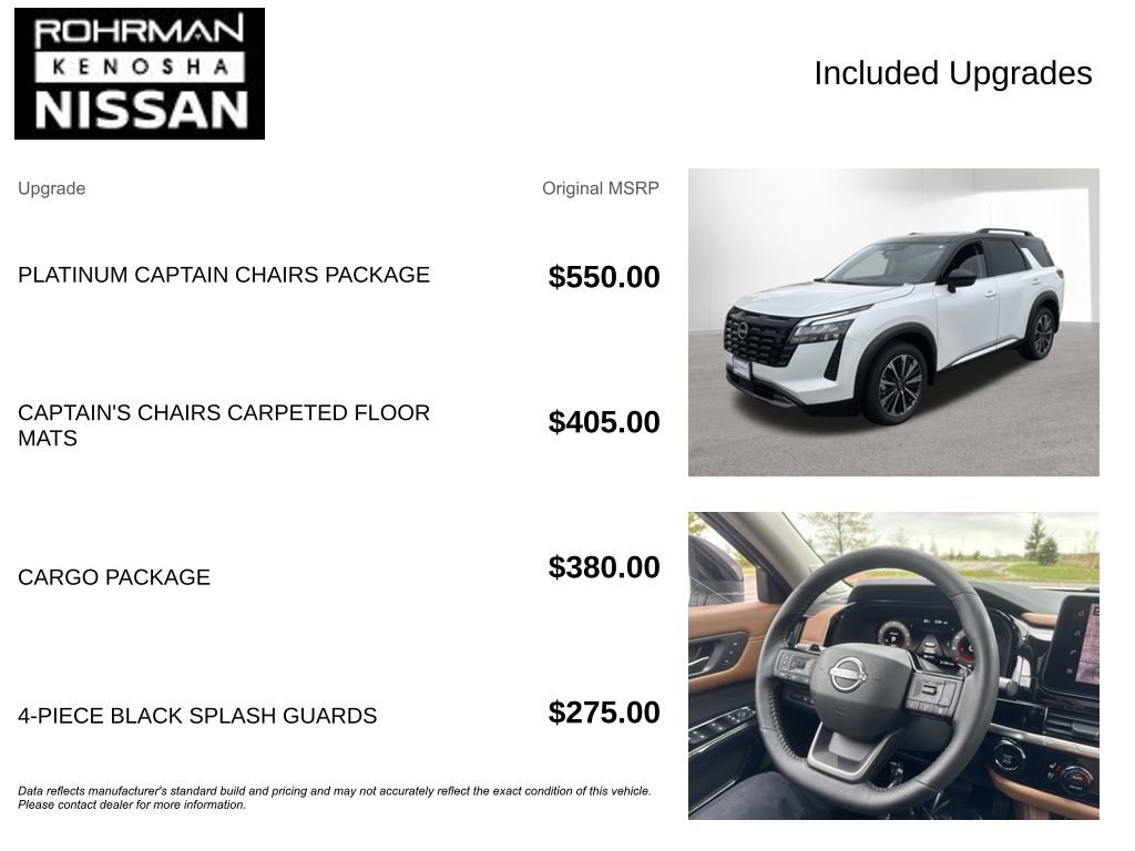 Used 2026 Nissan Pathfinder Platinum AWD/4WD image 4