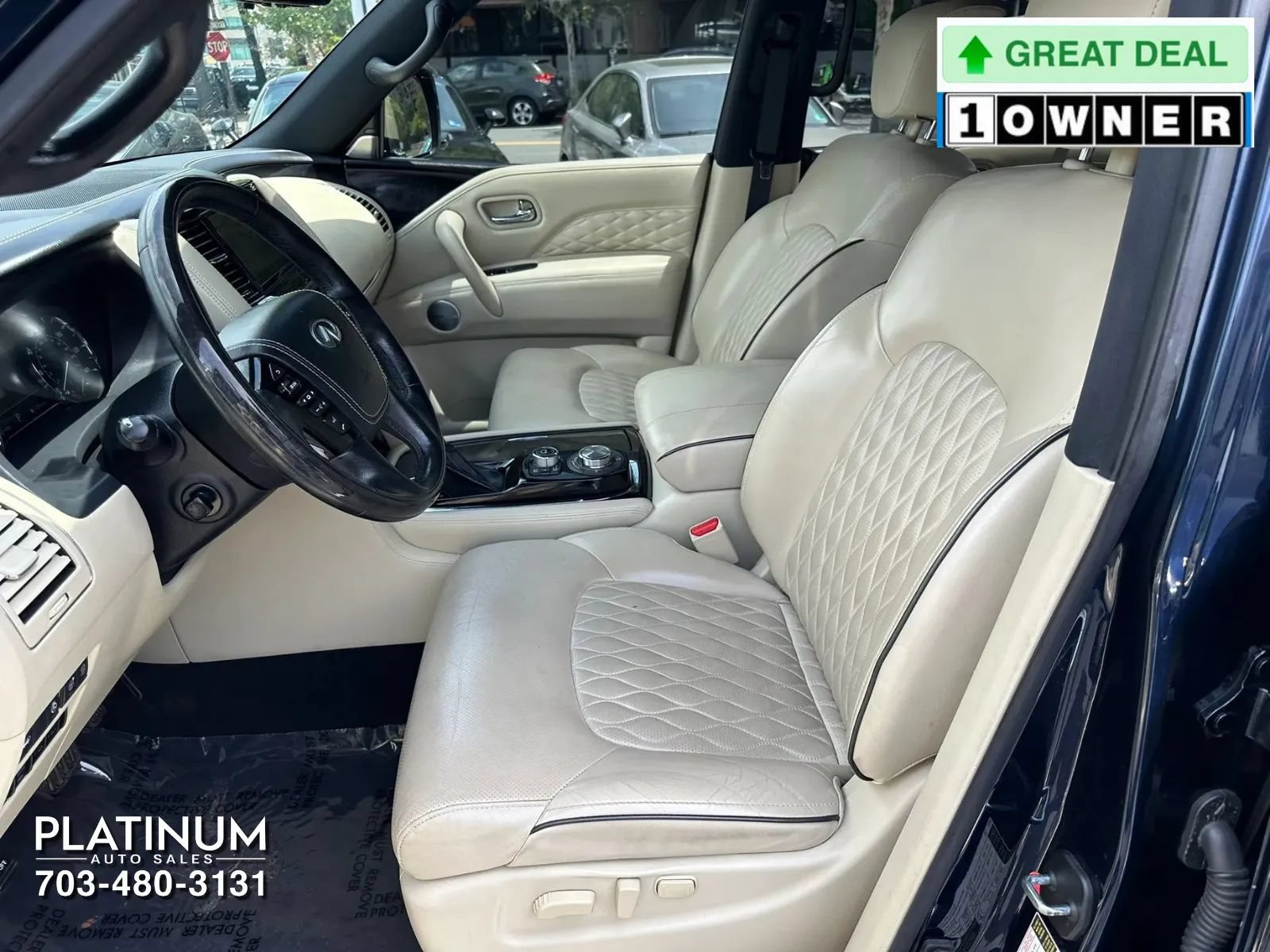 Used 2021 INFINITI QX80 Sensory w/ All-Season Package AWD/4WD image 12