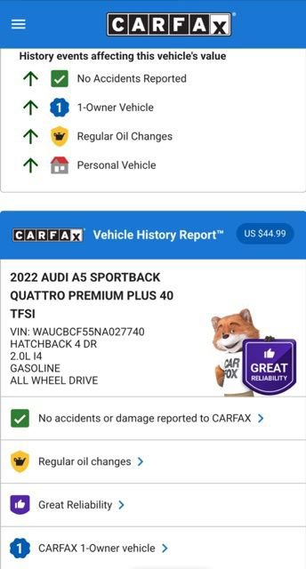 Used 2022 Audi A5 2.0T Premium Plus w/ Premium Plus image 43