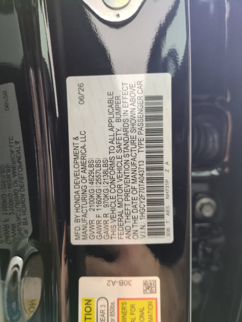 New 2026 Honda Accord Sport image 29