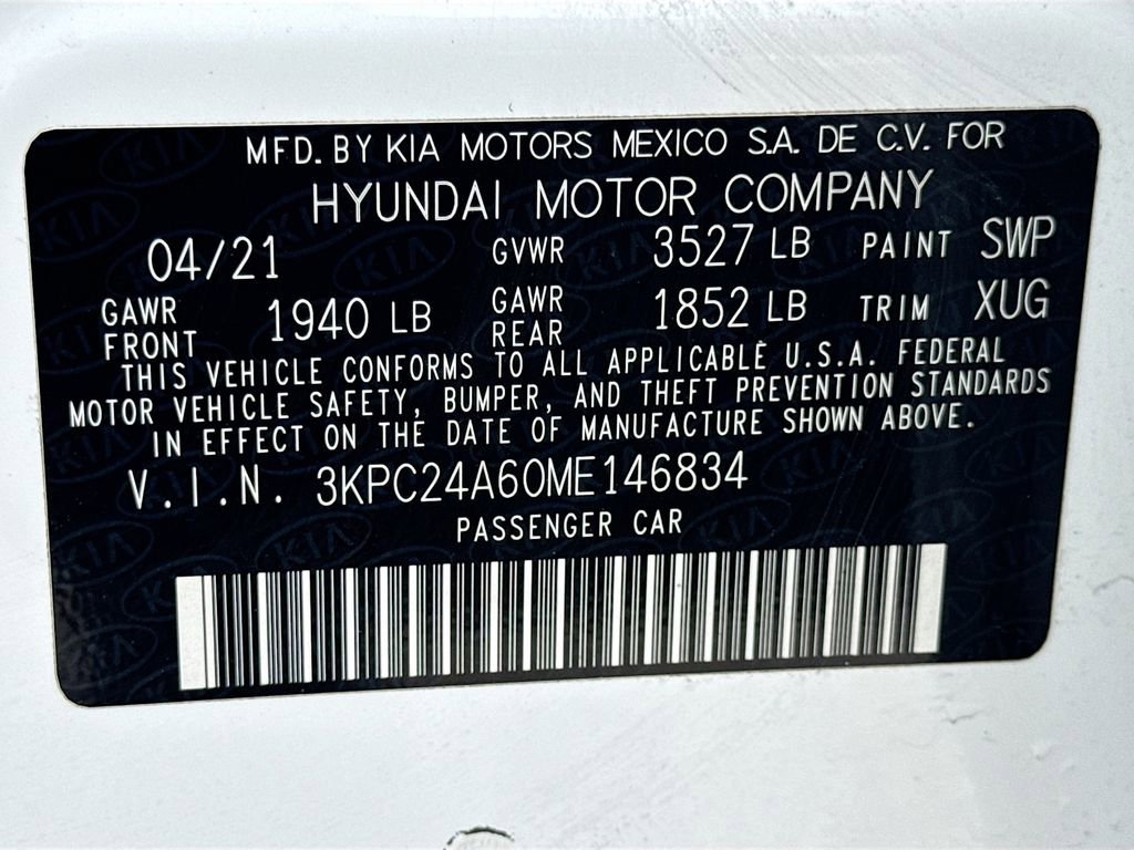 Used 2021 Hyundai Accent SE FWD image 38