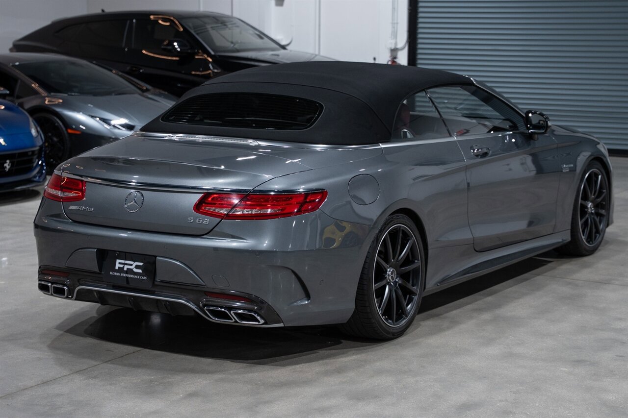 Used 2017 Mercedes-Benz S 63 AMG 4MATIC Cabriolet image 13