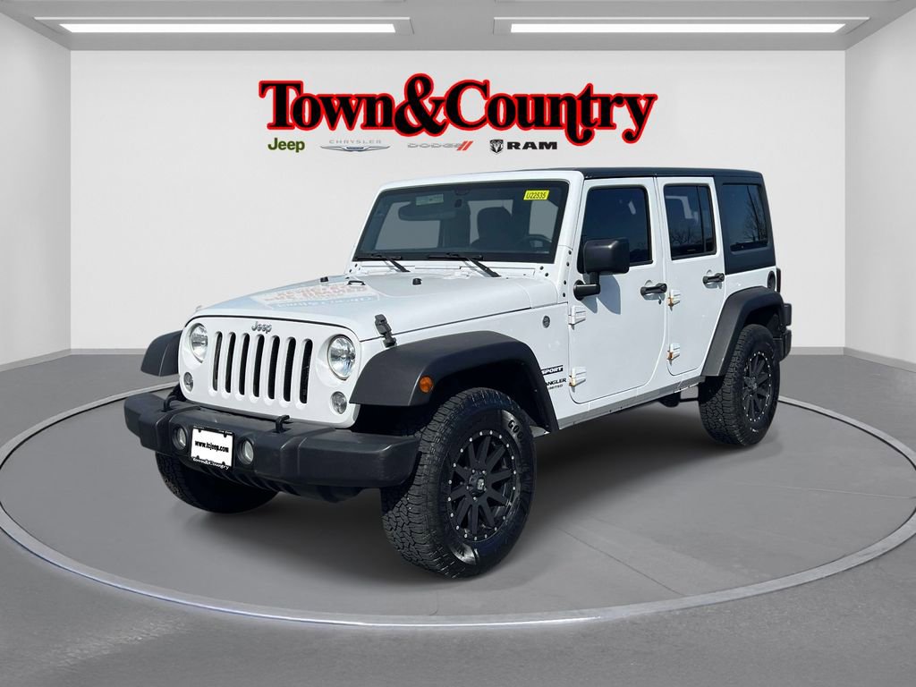 Certified 2017 Jeep Wrangler Unlimited Sport w/ Connectivity Group AWD/4WD image 4