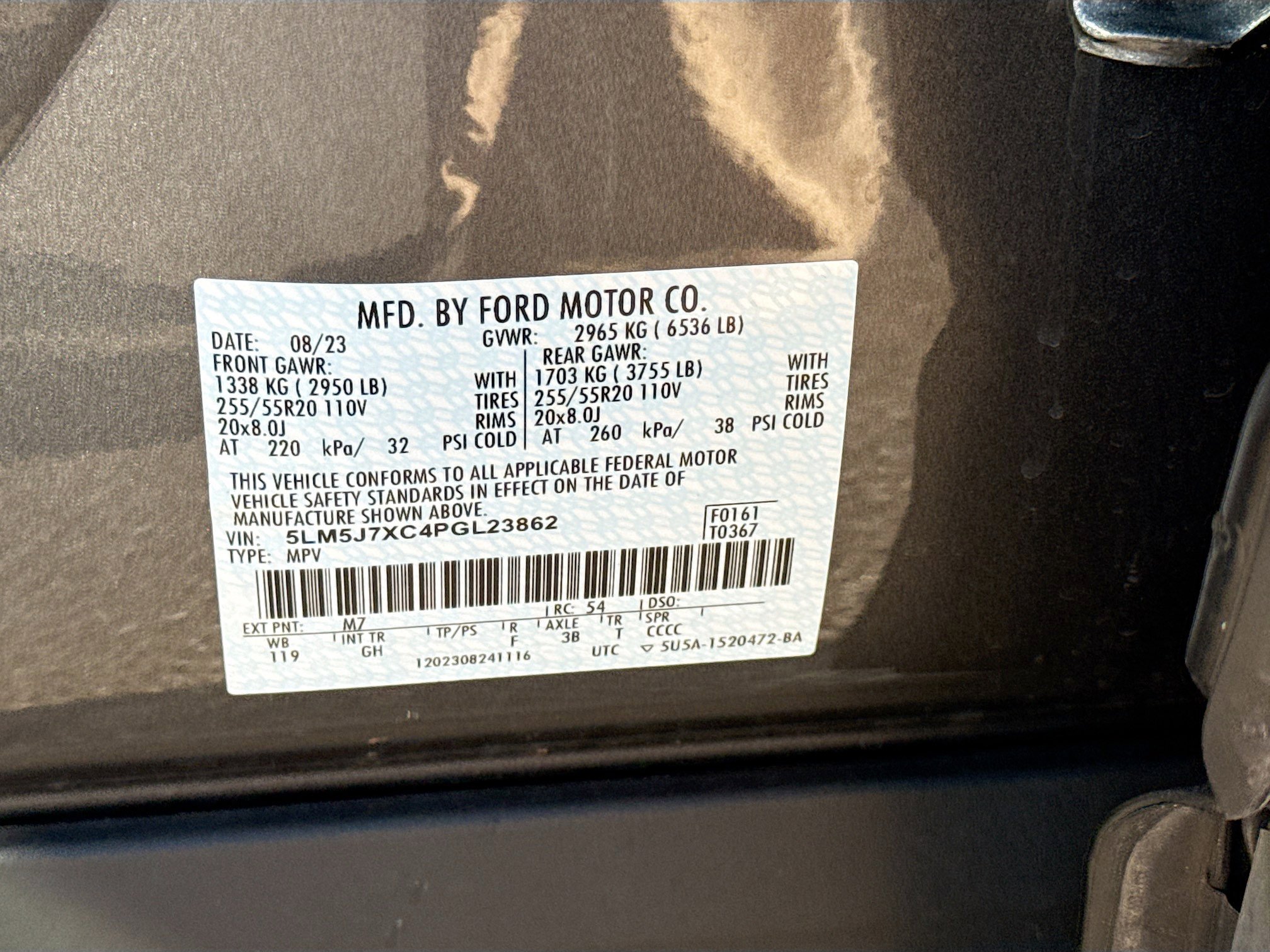 Used 2023 Lincoln Aviator Reserve image 42