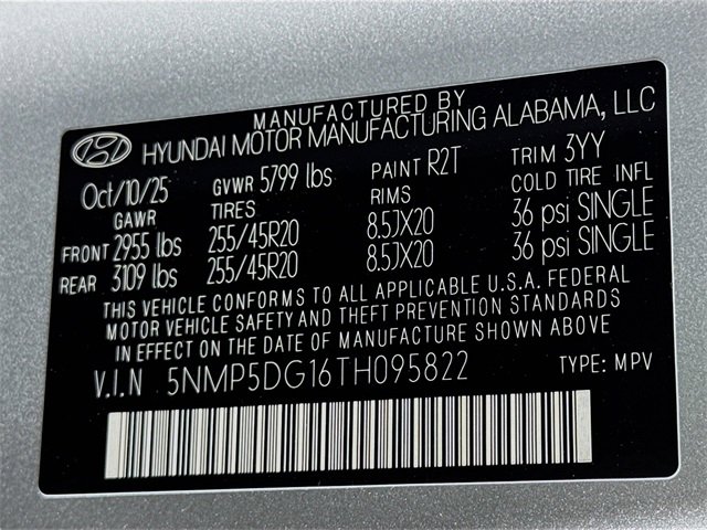 New 2026 Hyundai Santa Fe Calligraphy image 16