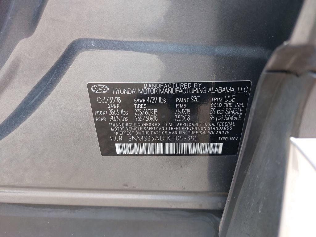 Used 2019 Hyundai Santa Fe SEL FWD image 37