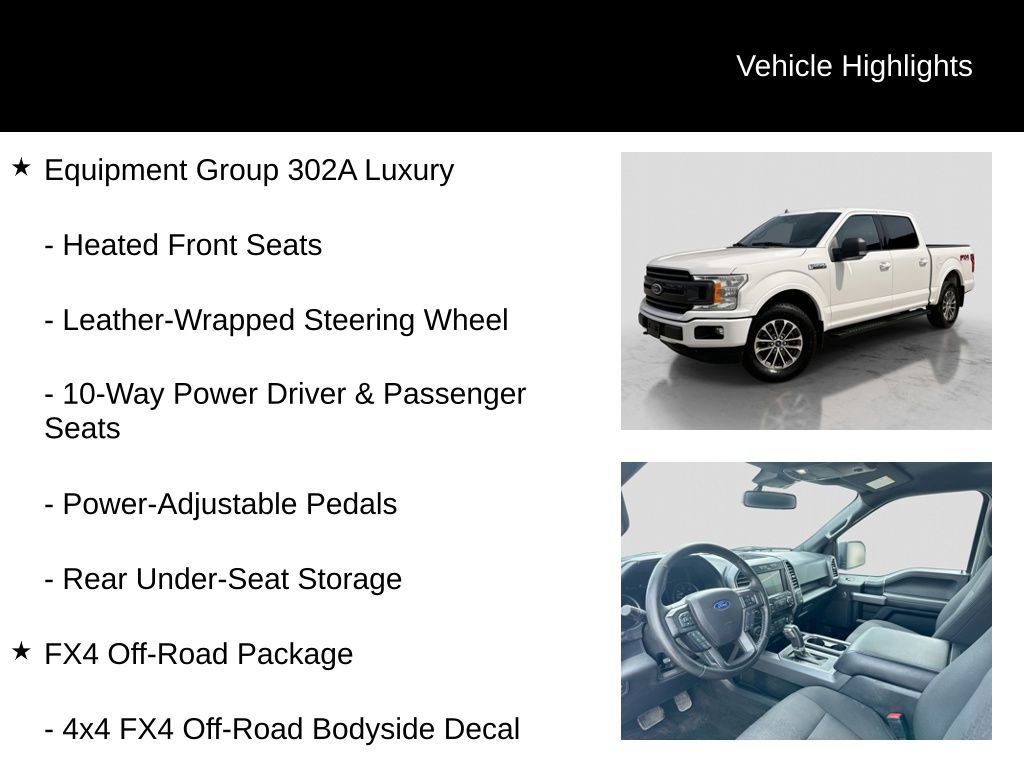 Used 2020 Ford F150 XLT w/ Equipment Group 302A Luxury AWD/4WD image 11