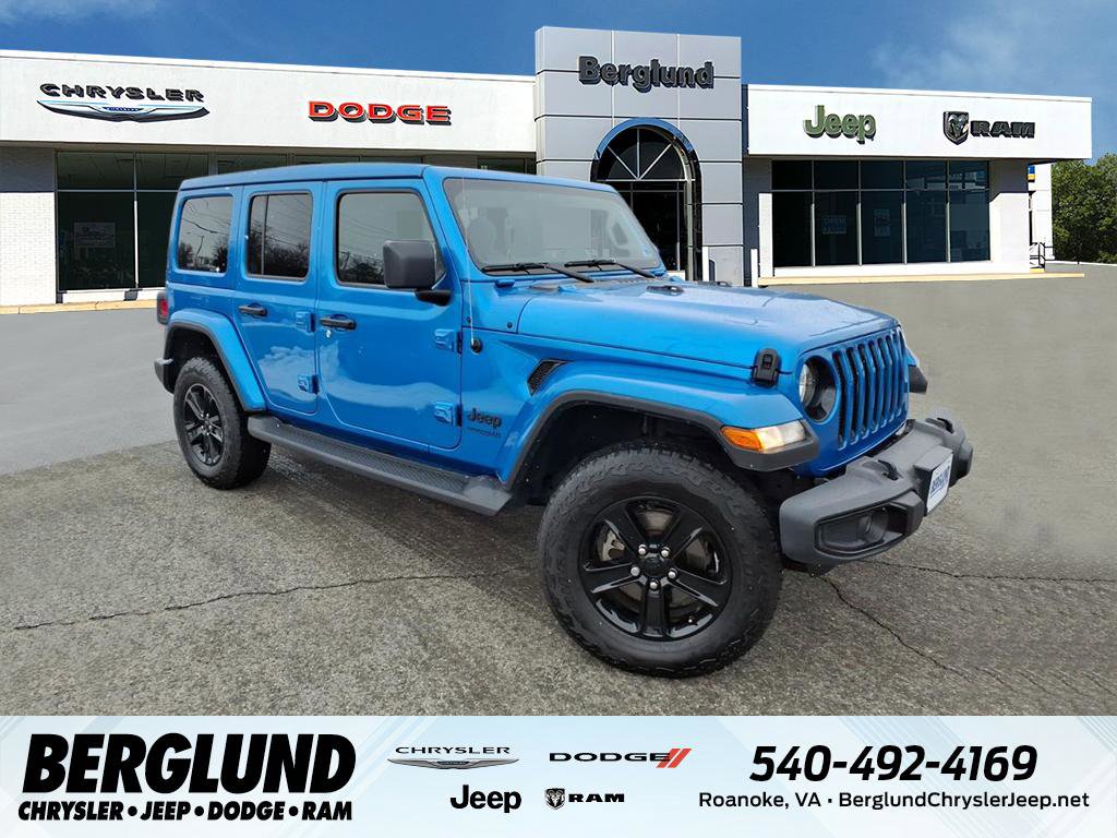 Used 2022 Jeep Wrangler Unlimited Sahara