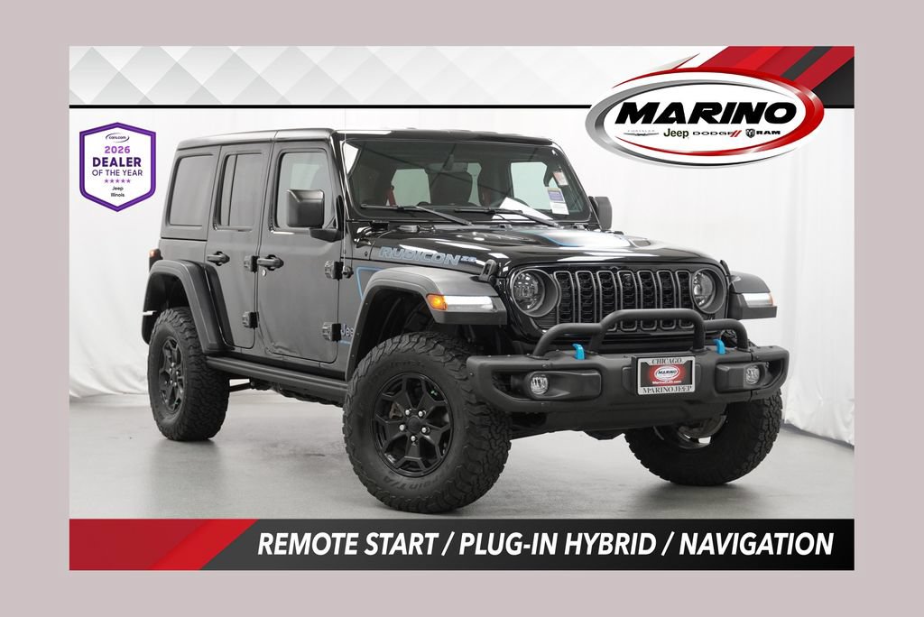 Certified 2023 Jeep Wrangler Unlimited Rubicon 4xe