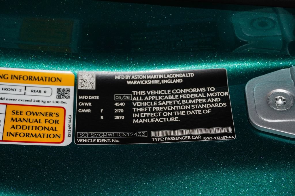 New 2026 Aston Martin V8 Vantage S RWD image 37