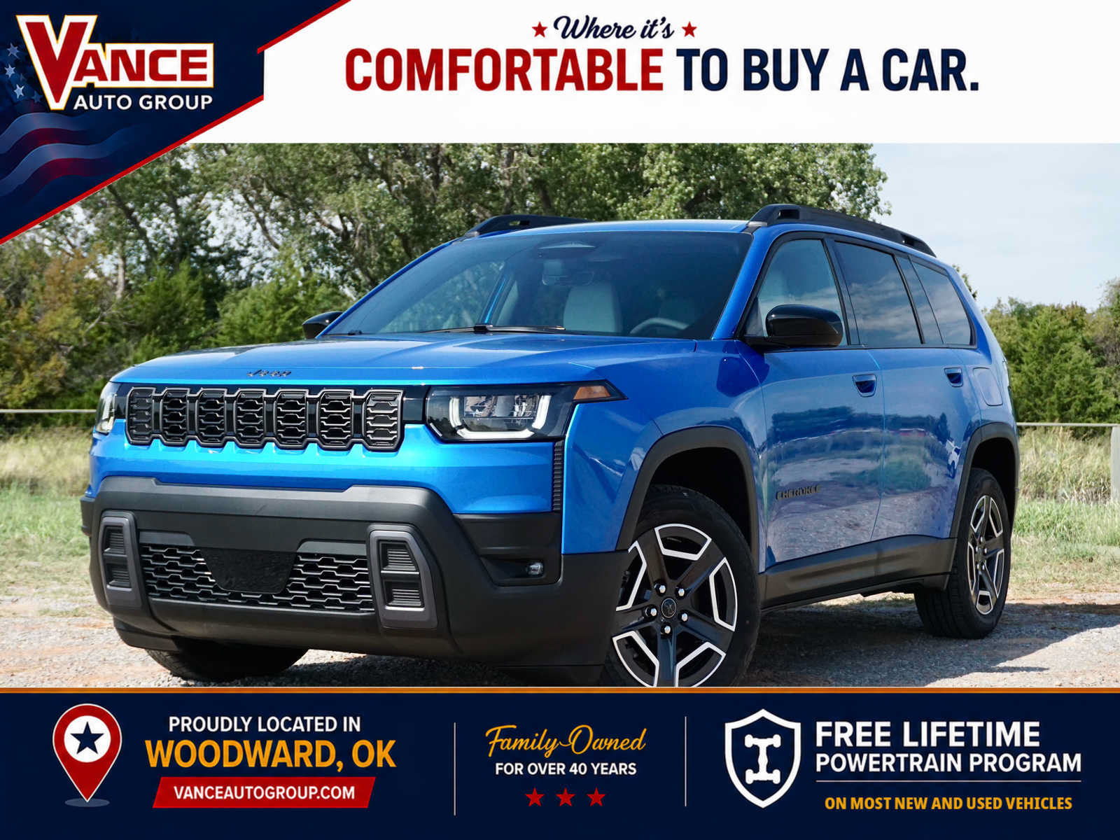 New 2026 Jeep Cherokee Laredo AWD/4WD image 1