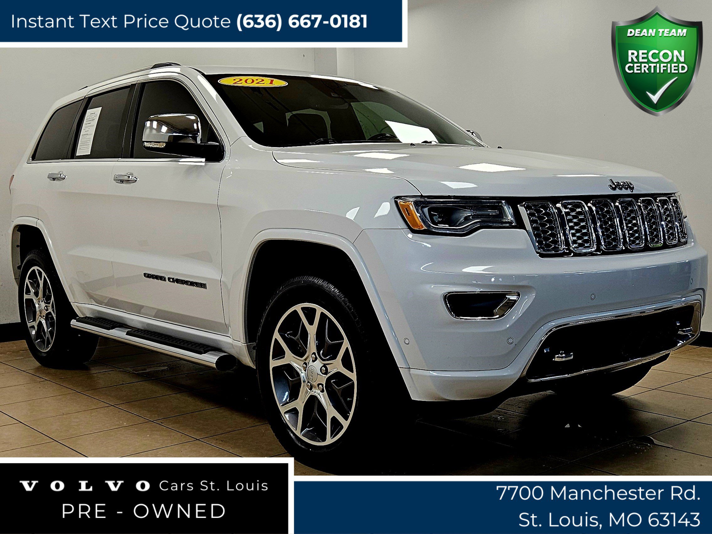 Used 2021 Jeep Grand Cherokee Overland image 1