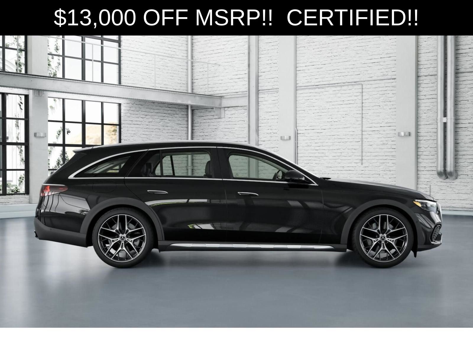 New 2025 Mercedes-Benz E 450 4MATIC All-Terrain Wagon image 2