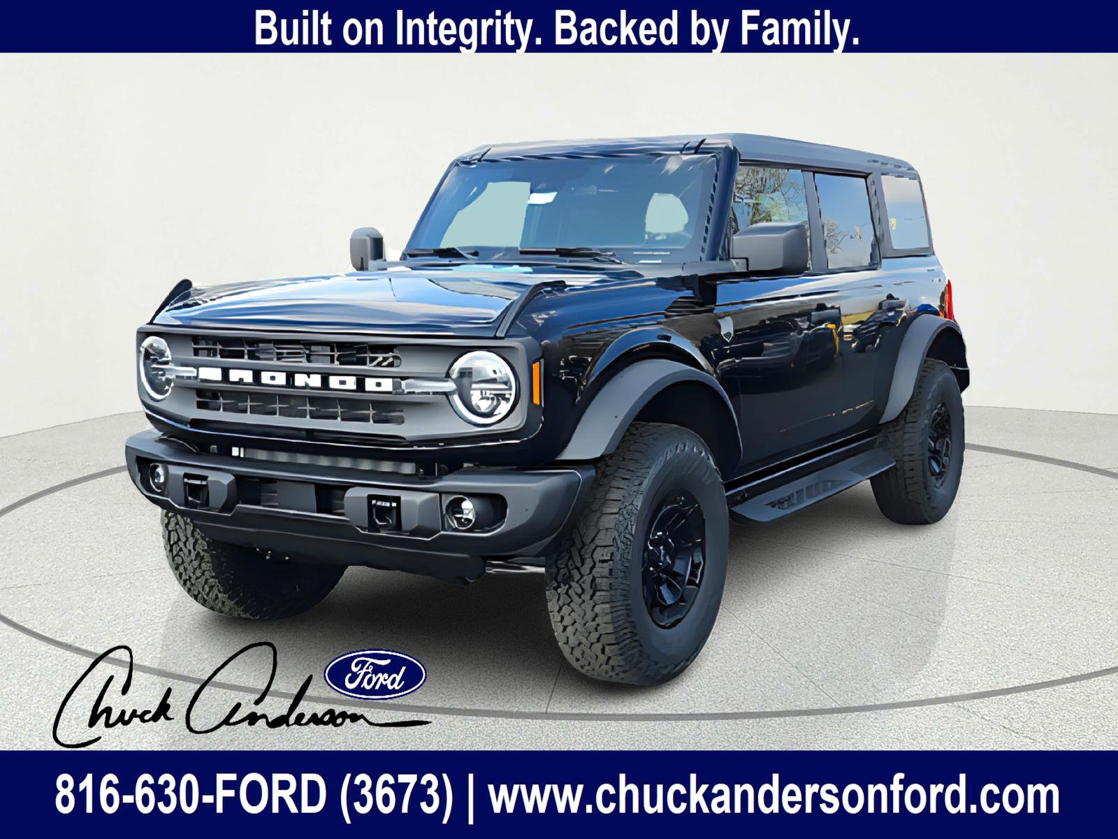 New 2026 Ford Bronco Big Bend w/ Black Diamond Package