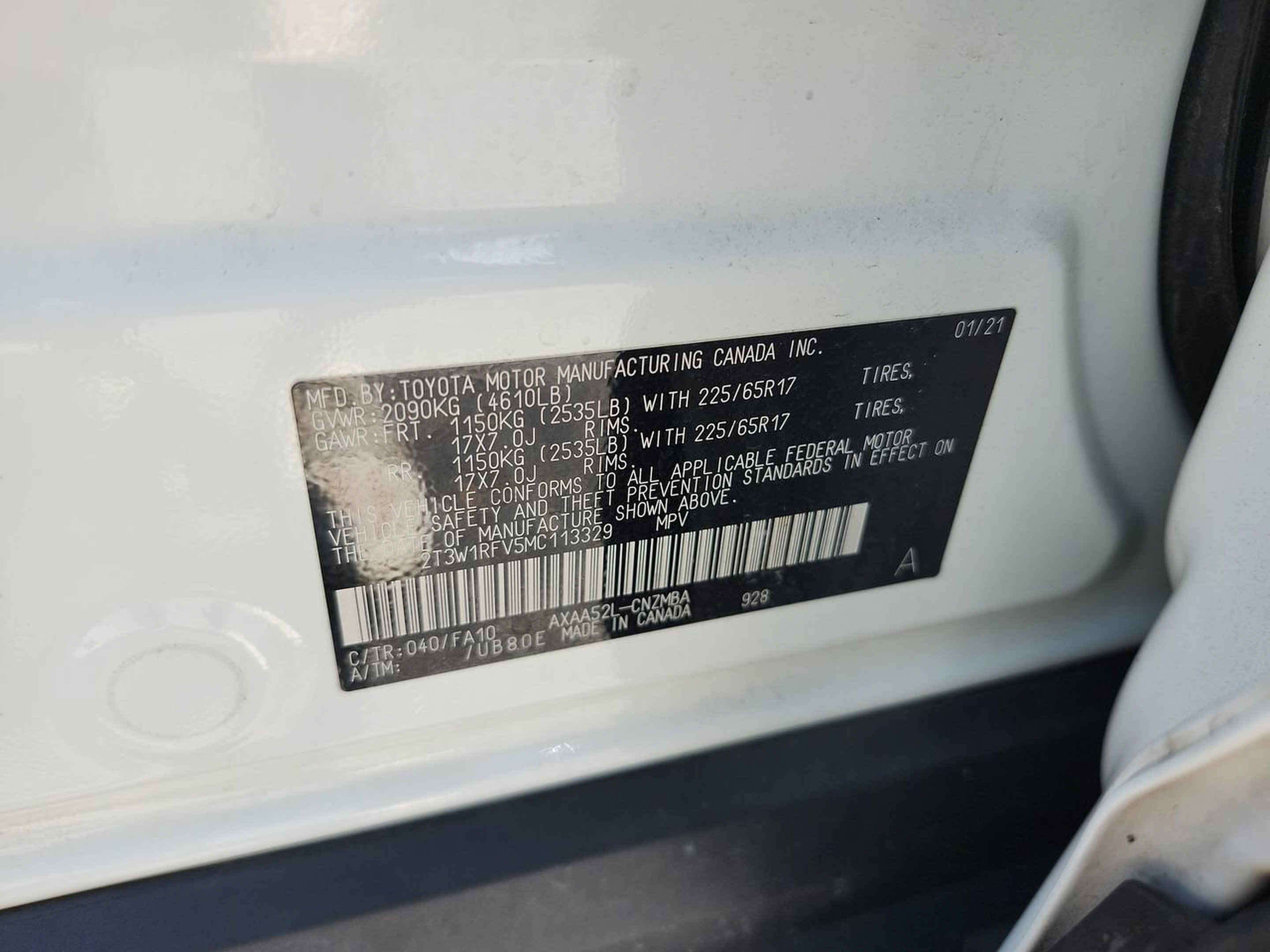 Used 2021 Toyota RAV4 XLE FWD image 20