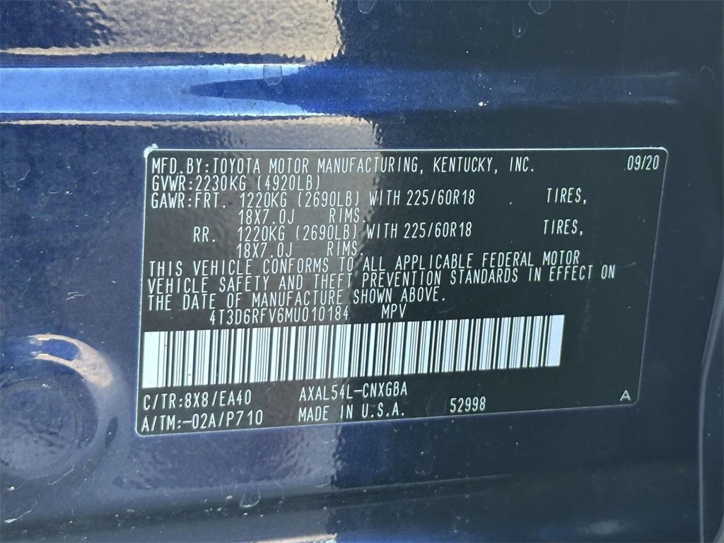 Certified 2021 Toyota RAV4 Limited image 27