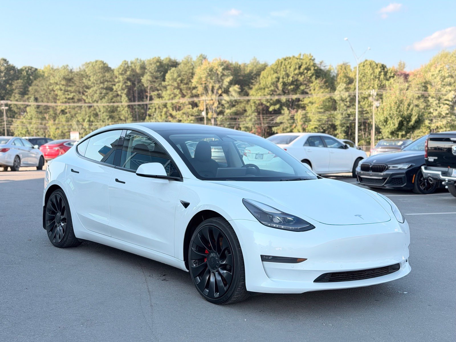 Used 2022 Tesla Model 3 Performance AWD/4WD image 3