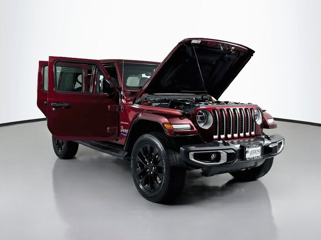Used 2021 Jeep Wrangler Unlimited Sahara w/ Cold Weather Group AWD/4WD image 20