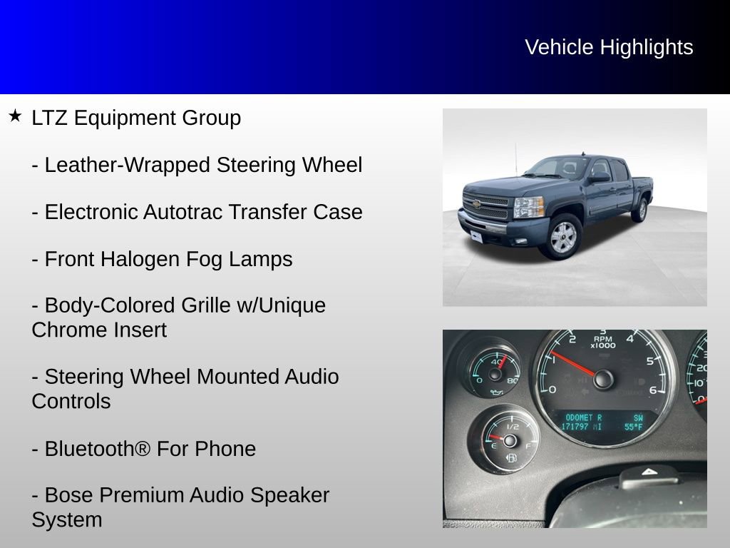 Used 2012 Chevrolet Silverado 1500 LTZ w/ LTZ Plus Package image 12