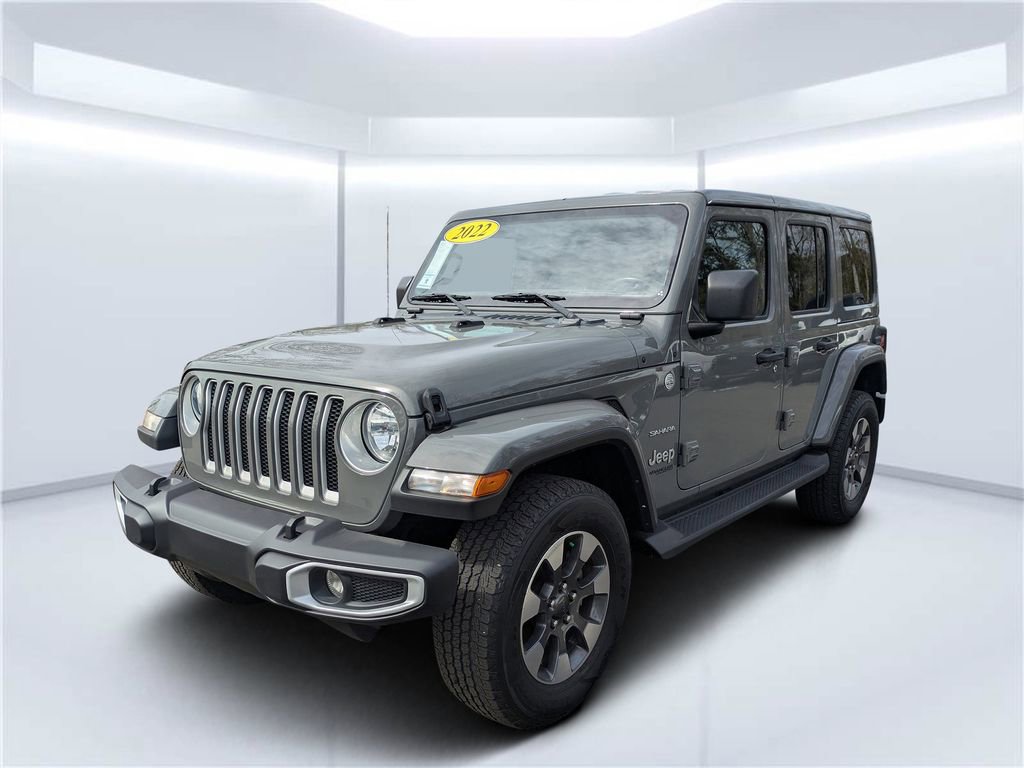 Used 2022 Jeep Wrangler Unlimited Sahara w/ Cold Weather Group image 7