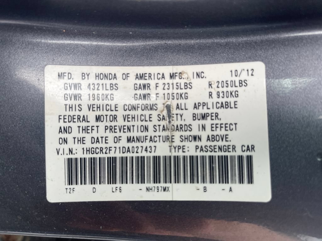 Used 2013 Honda Accord EX image 30