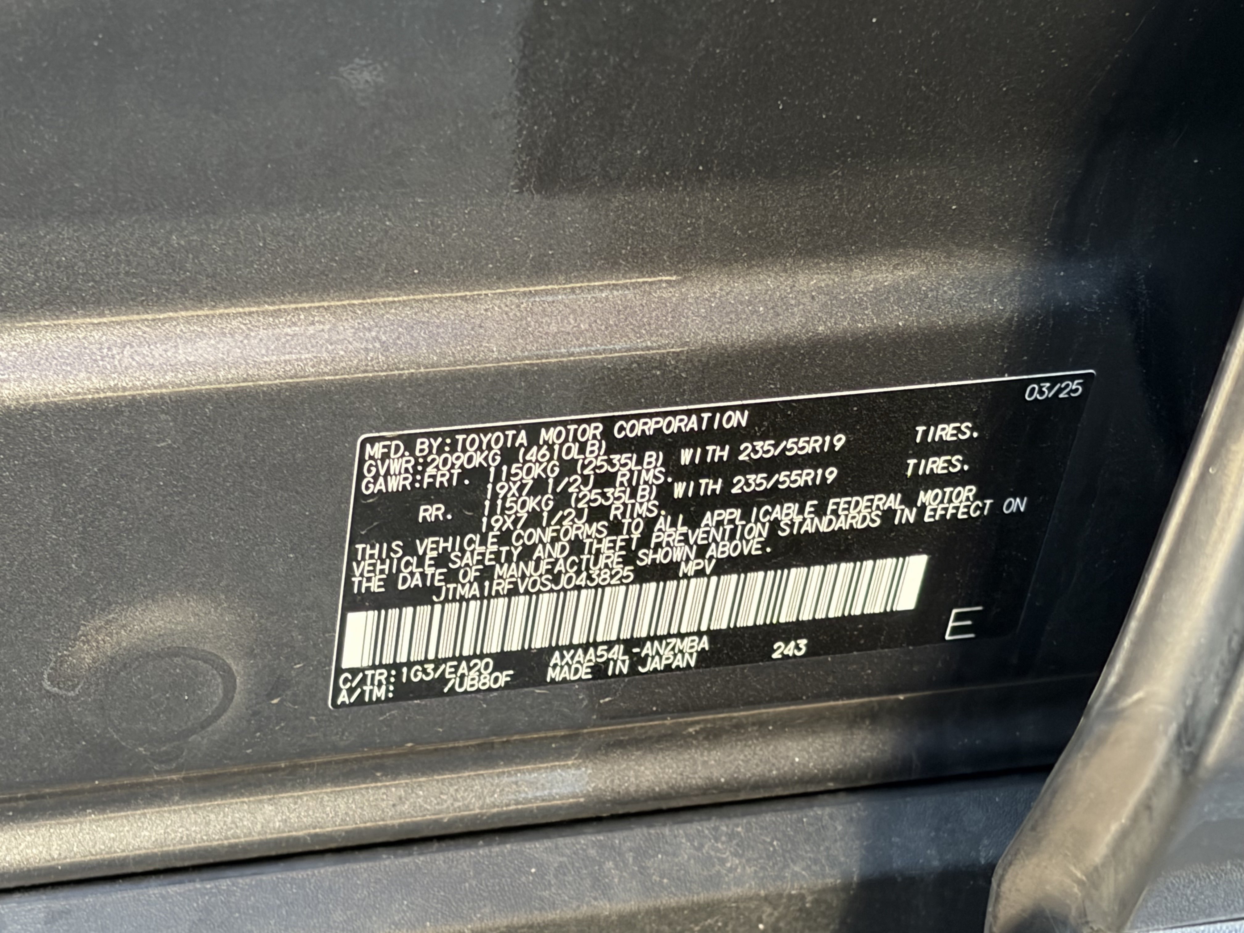 Certified 2025 Toyota RAV4 XLE Premium AWD/4WD image 9