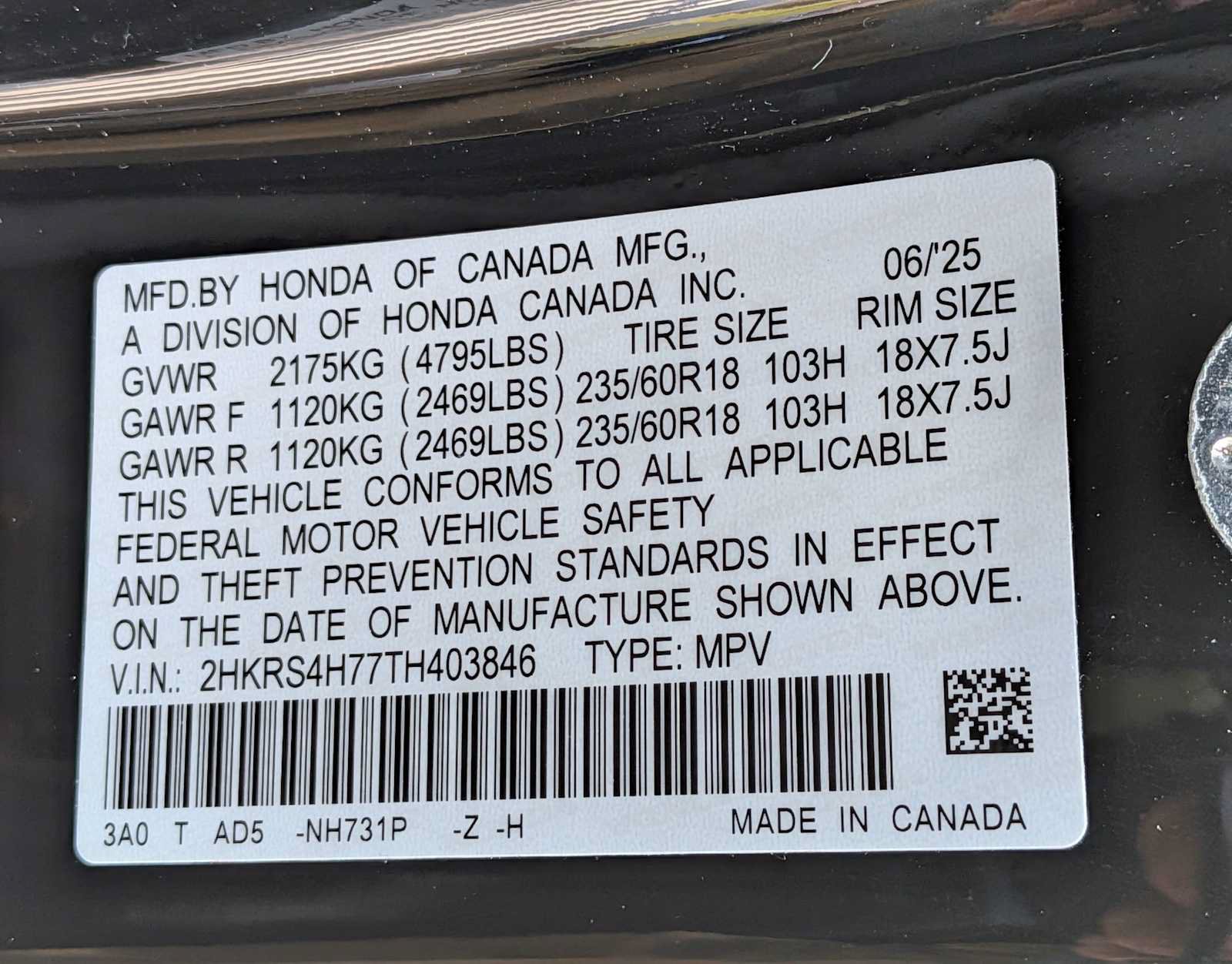 Certified 2026 Honda CR-V EX-L image 31