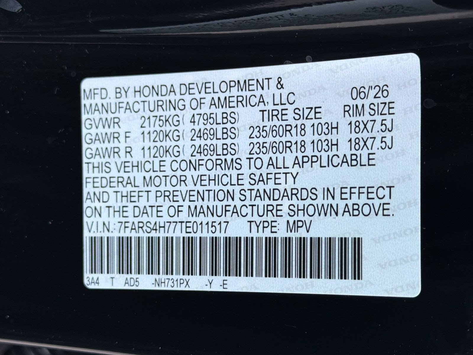 New 2026 Honda CR-V EX-L image 18