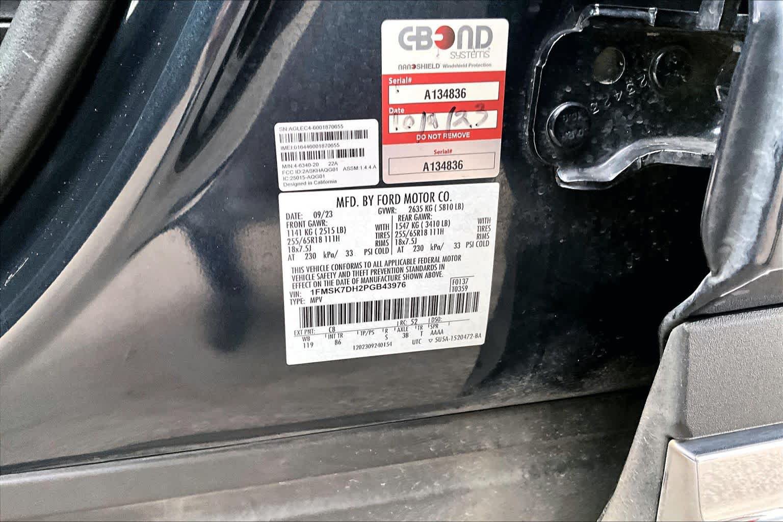 Used 2023 Ford Explorer XLT RWD image 37