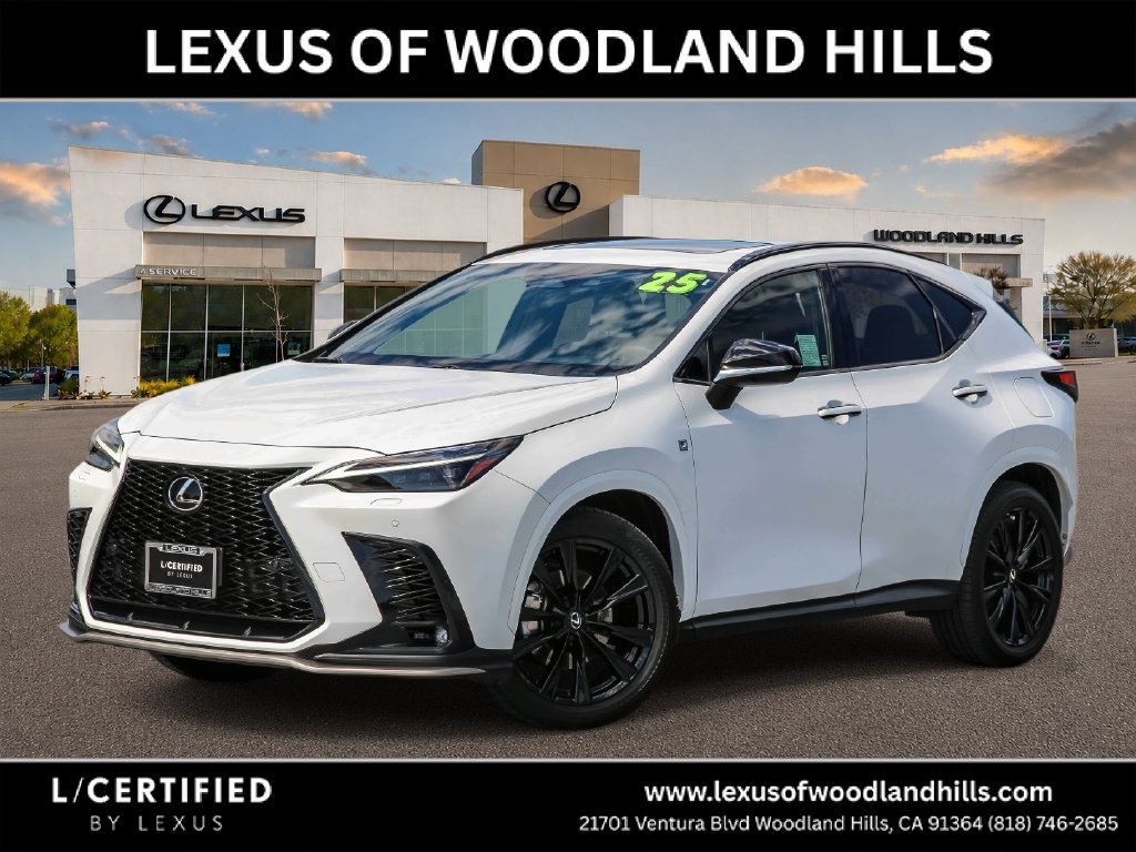 Certified 2025 Lexus NX 350 F Sport w/ Accessory Package (2T)