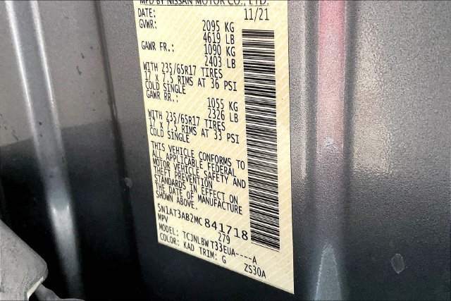 Used 2021 Nissan Rogue S AWD/4WD image 14