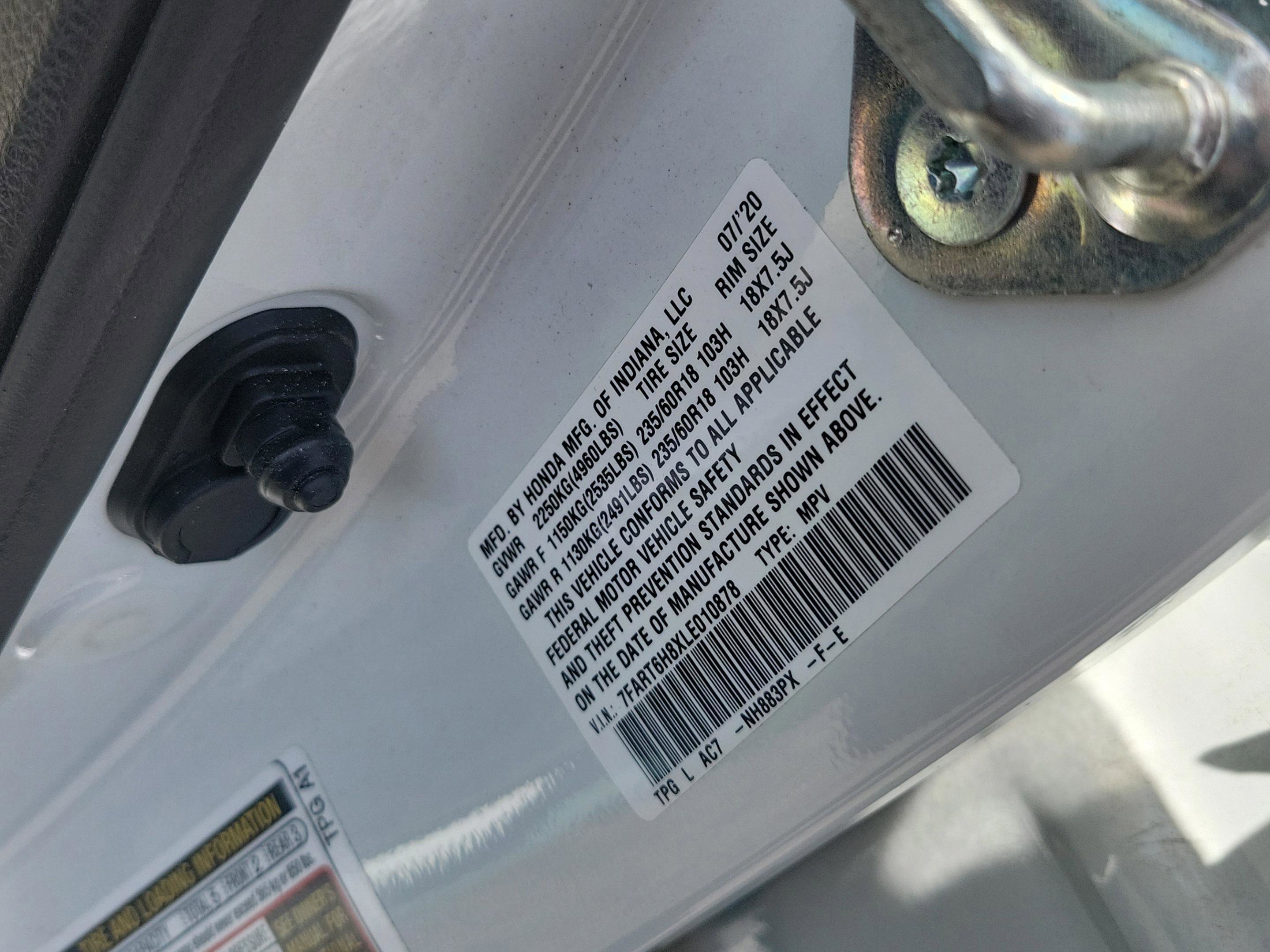 Certified 2020 Honda CR-V EX-L image 34