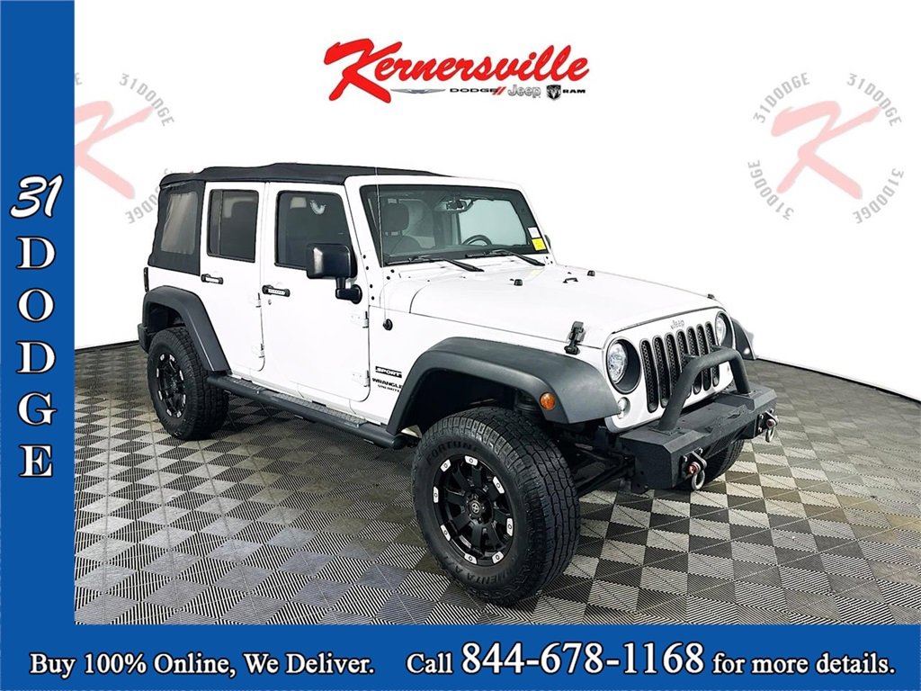 Used 2017 Jeep Wrangler Unlimited Sport w/ Quick Order Package 24S
