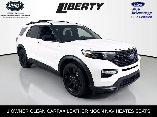 Certified 2023 Ford Explorer ST-Line w/ Class IV Trailer Tow Package 360° Tour