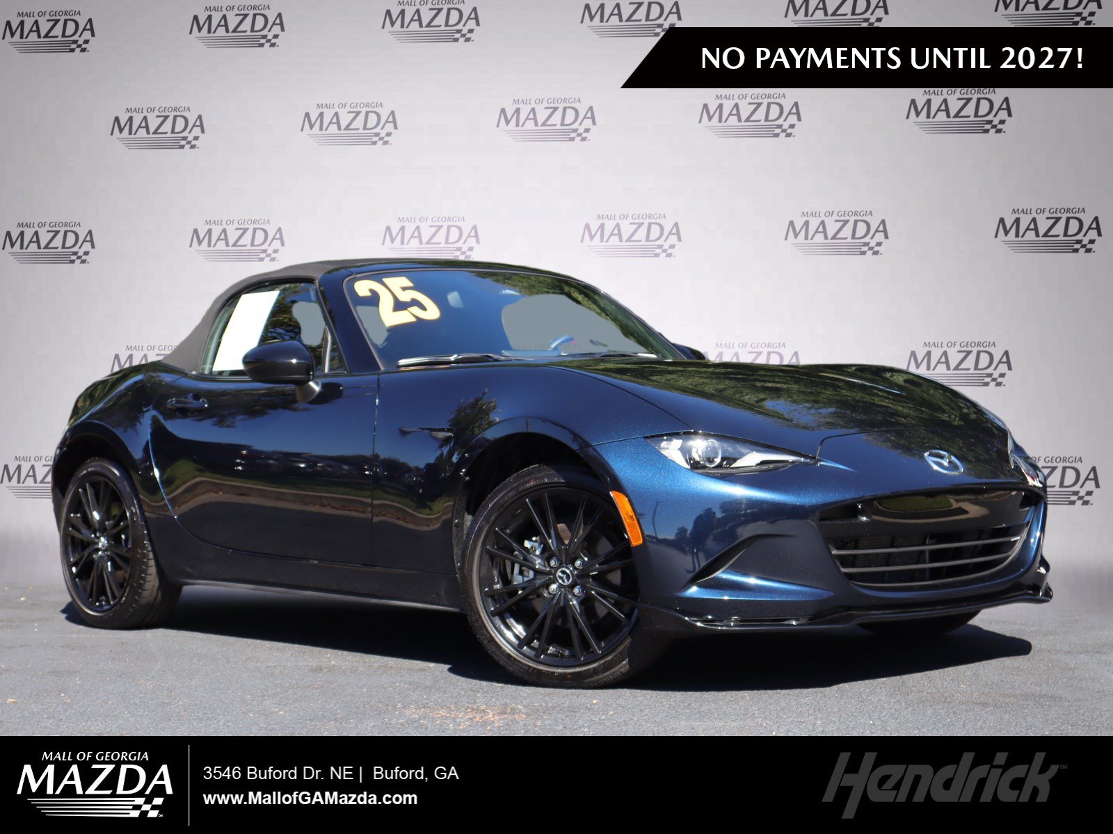 Certified 2025 MAZDA MX-5 Miata Club w/ Weather Package