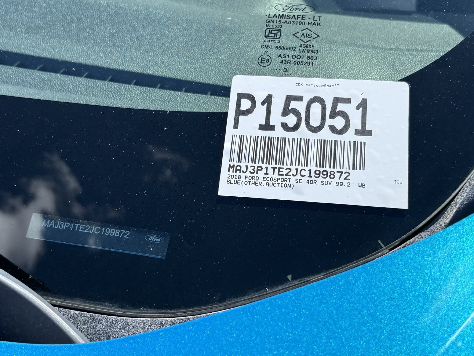 Used 2018 Ford EcoSport SE w/ SE Convenience Package FWD image 41