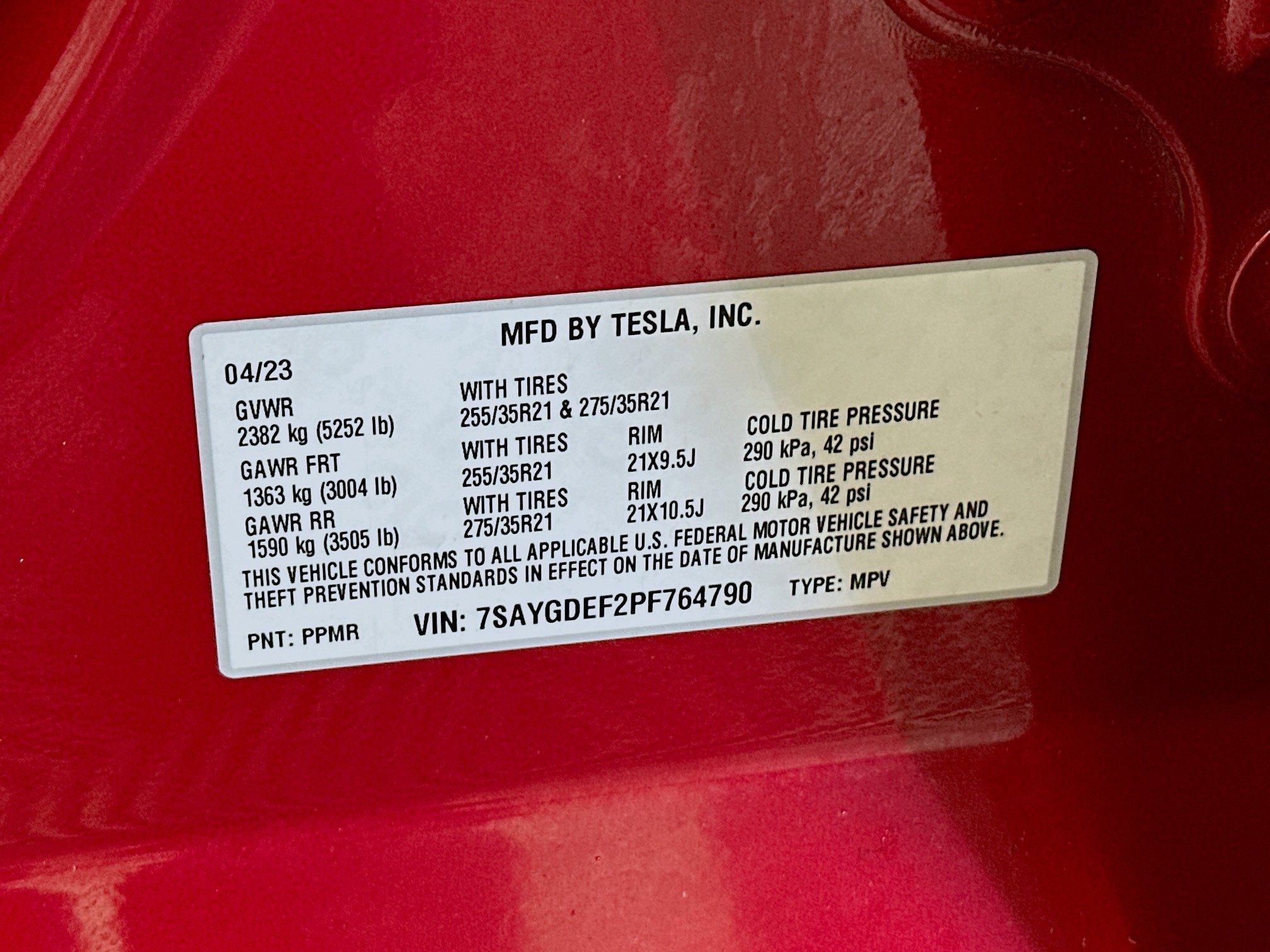 Used 2023 Tesla Model Y Performance AWD/4WD image 12