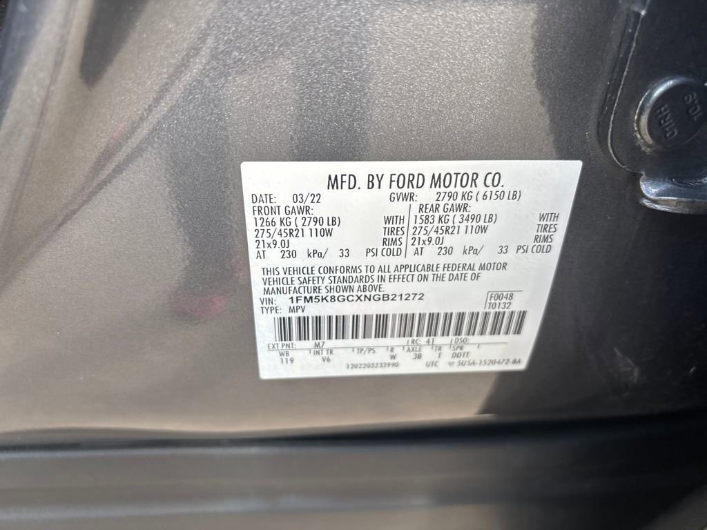 Used 2022 Ford Explorer ST w/ ST Street Pack image 44