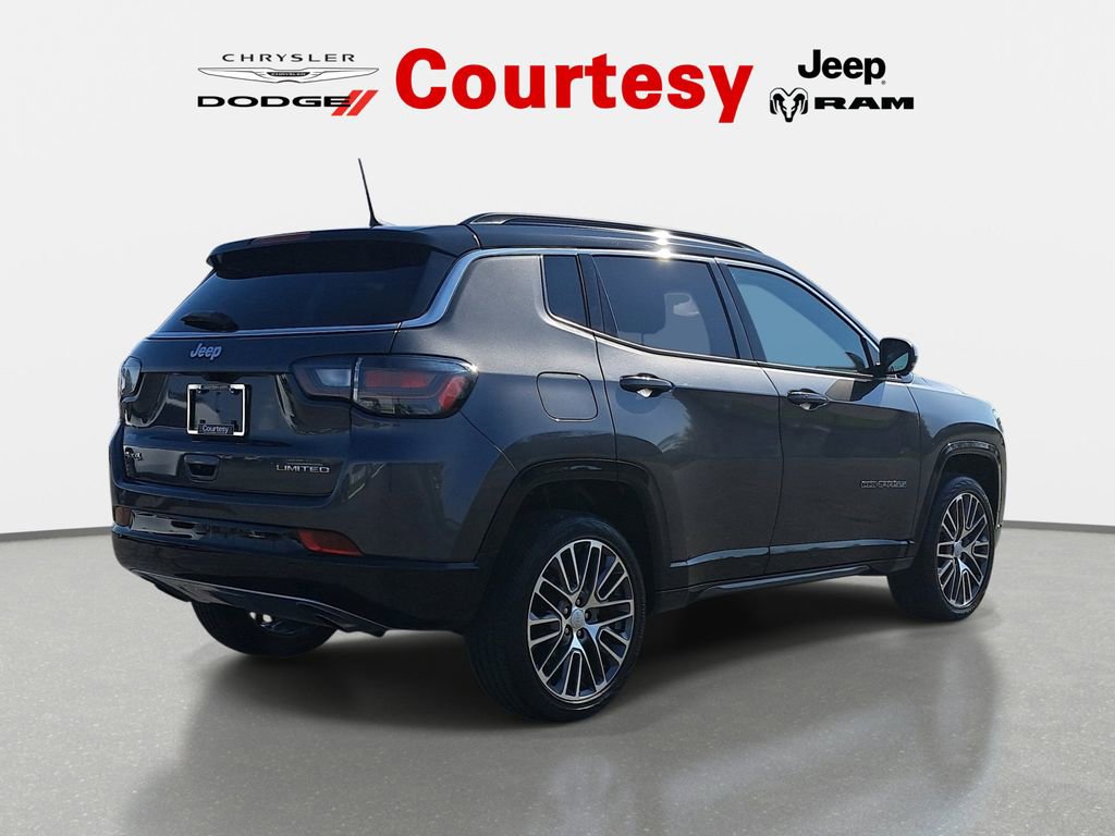 Certified 2023 Jeep Compass Limited w/ Elite Group AWD/4WD image 5