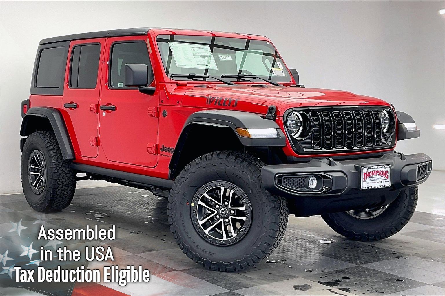New 2026 Jeep Wrangler Willys